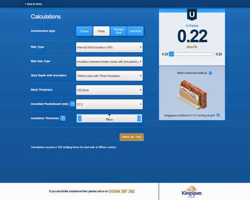 Kingspan Launches Online U Value Calculator