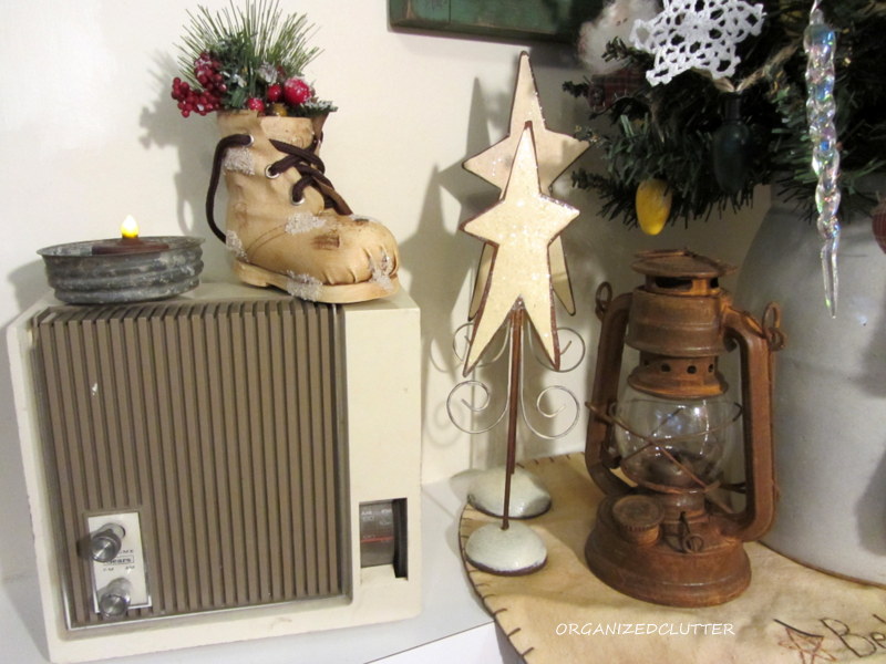Christmas Kitchen Corner Organized Clutter