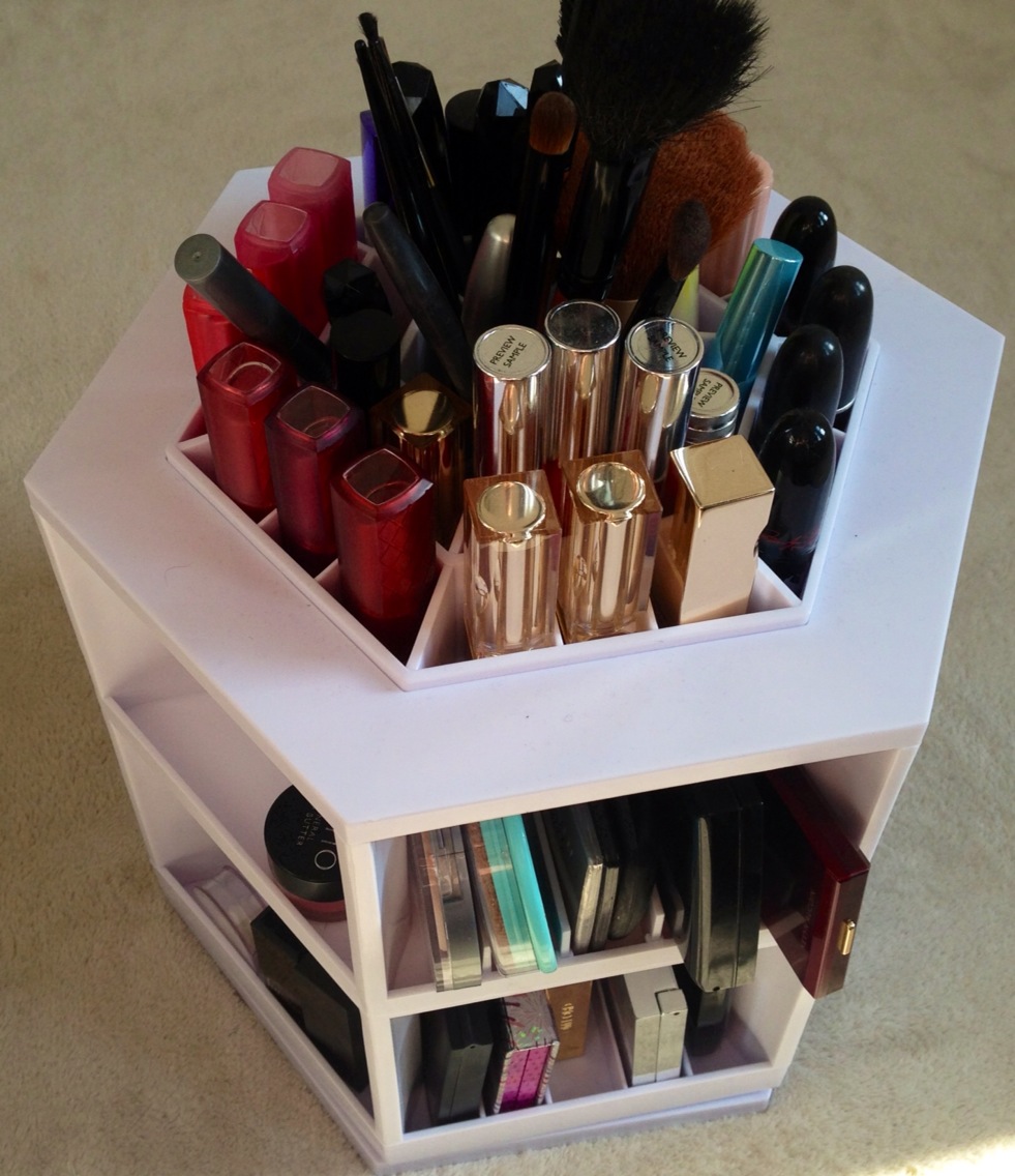 Store Your Makeup with QVC's Cosmetics Organiser I Am Fabulicious