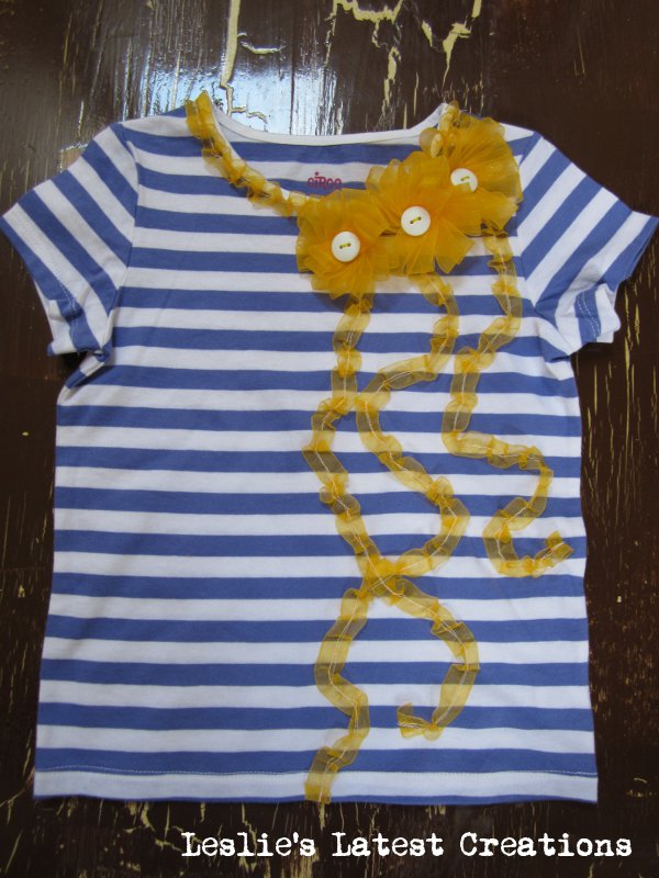 Leslie's Latest Creations Little Girl Embellished Tees
