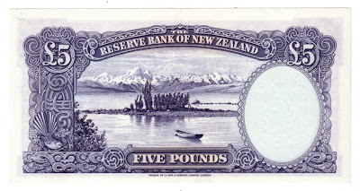 New Zealand currency Pounds banknotes