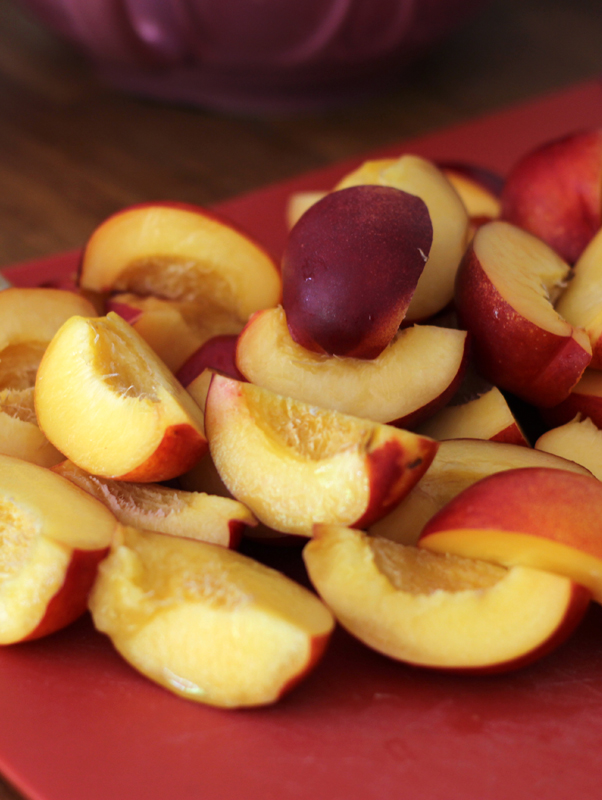 butter hearts sugar Nectarine Cobbler
