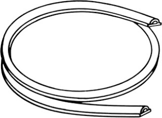 Whirlpool Door Gasket W10509257 Whirlpool Door Gasket W10509257