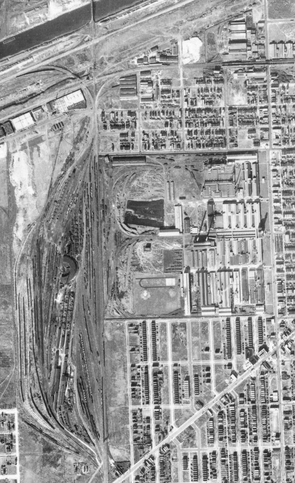 Industrial History SantaFe Corwith Yard