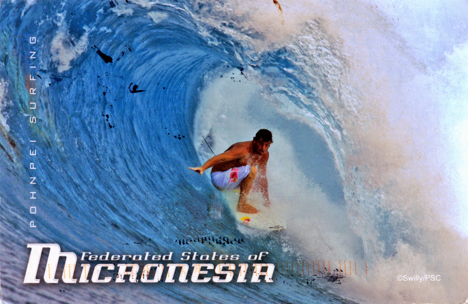WORLD, COME TO MY HOME! 1113 MICRONESIA (Pohnpei) Pohnpei Surfing