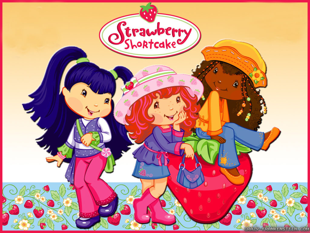 Strawberry Shortcake Cartoon Wallpaper
