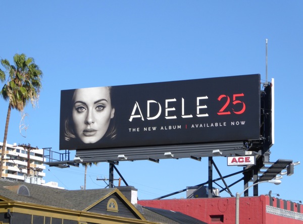 Daily Billboard Adele takes over the Sunset Strip with