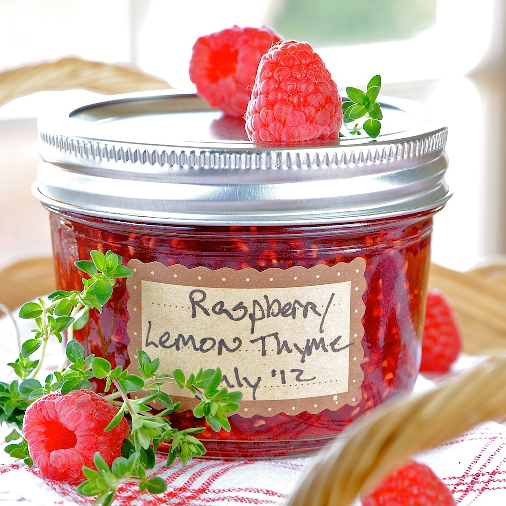 JULES FOOD... Raspberry Lemon Thyme Jam