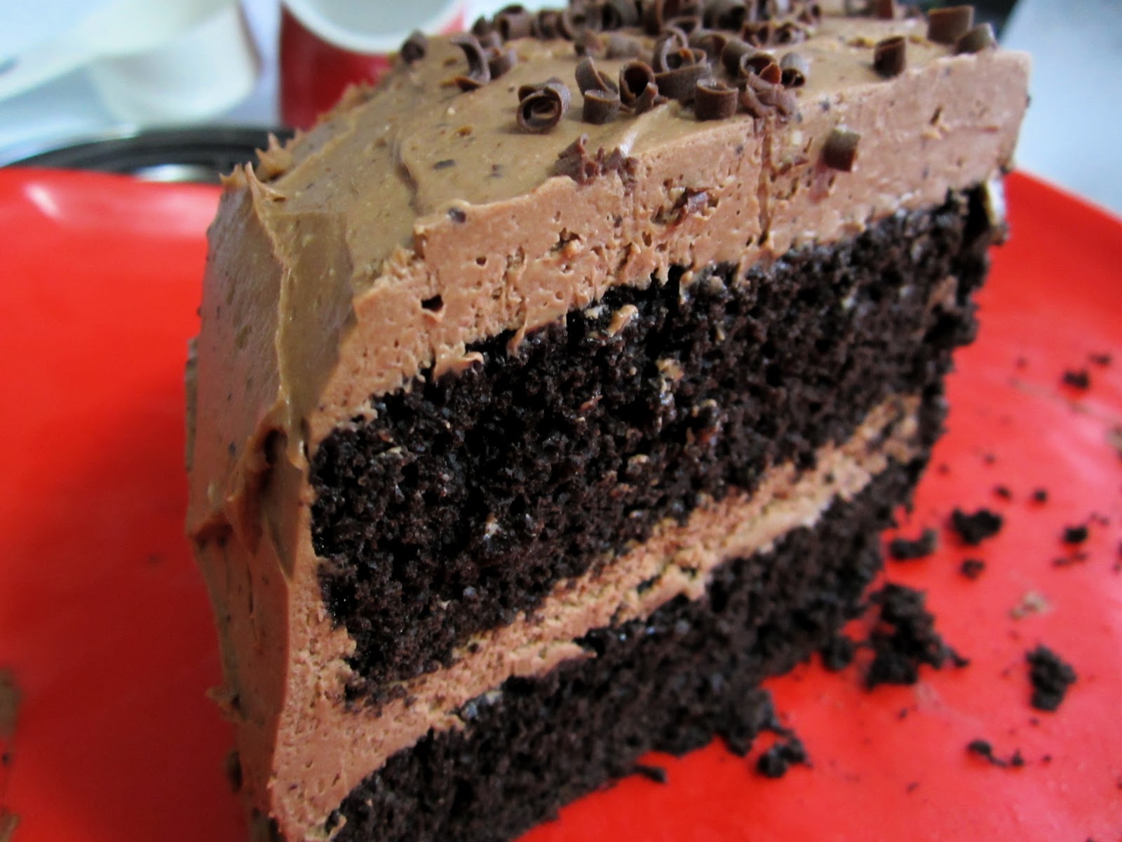 Recipes For Laughter Mocha Layer Cake with Mocha Cream Cheese Frosting
