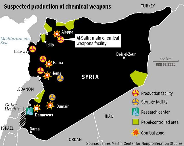World Defence News: Syrian army is ready to use chemical Sarin bombs from bomber aircraft against the rebels