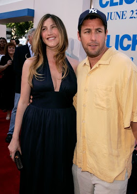 Adam Sandler With Wife Jackie Titone