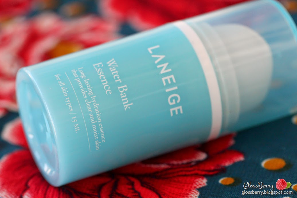 laneige water bank essence gel review swatch korea skincare dry skin קרם לחות לעור יבש ג'ל 