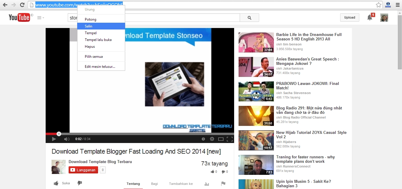 Cara Download Video Youtube Tanpa Software Cara Download Video Youtube Tanpa Software