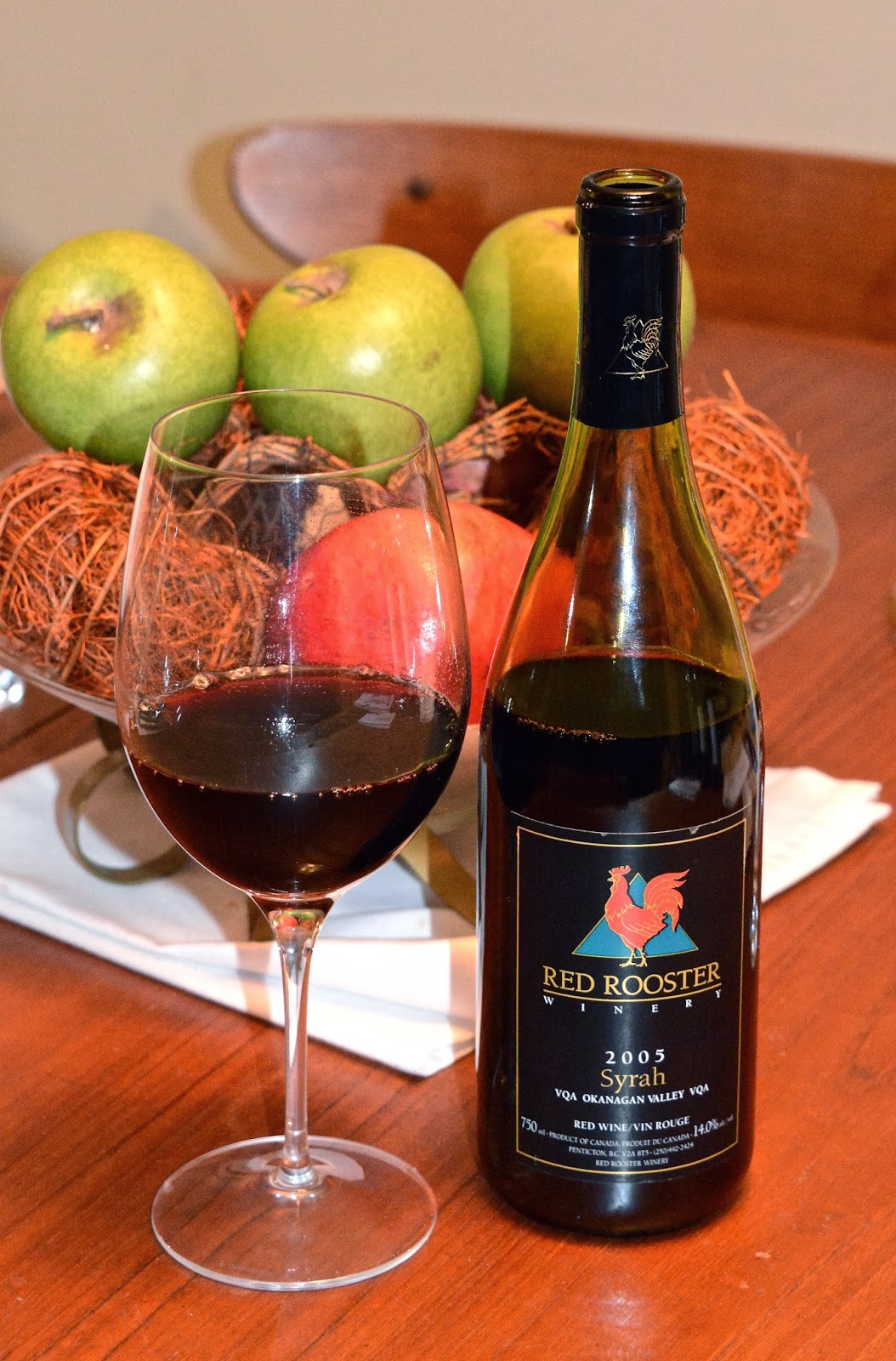 2001 Bottles A Wine Odyssey Reaching Back in the Red Rooster Syrah Bank