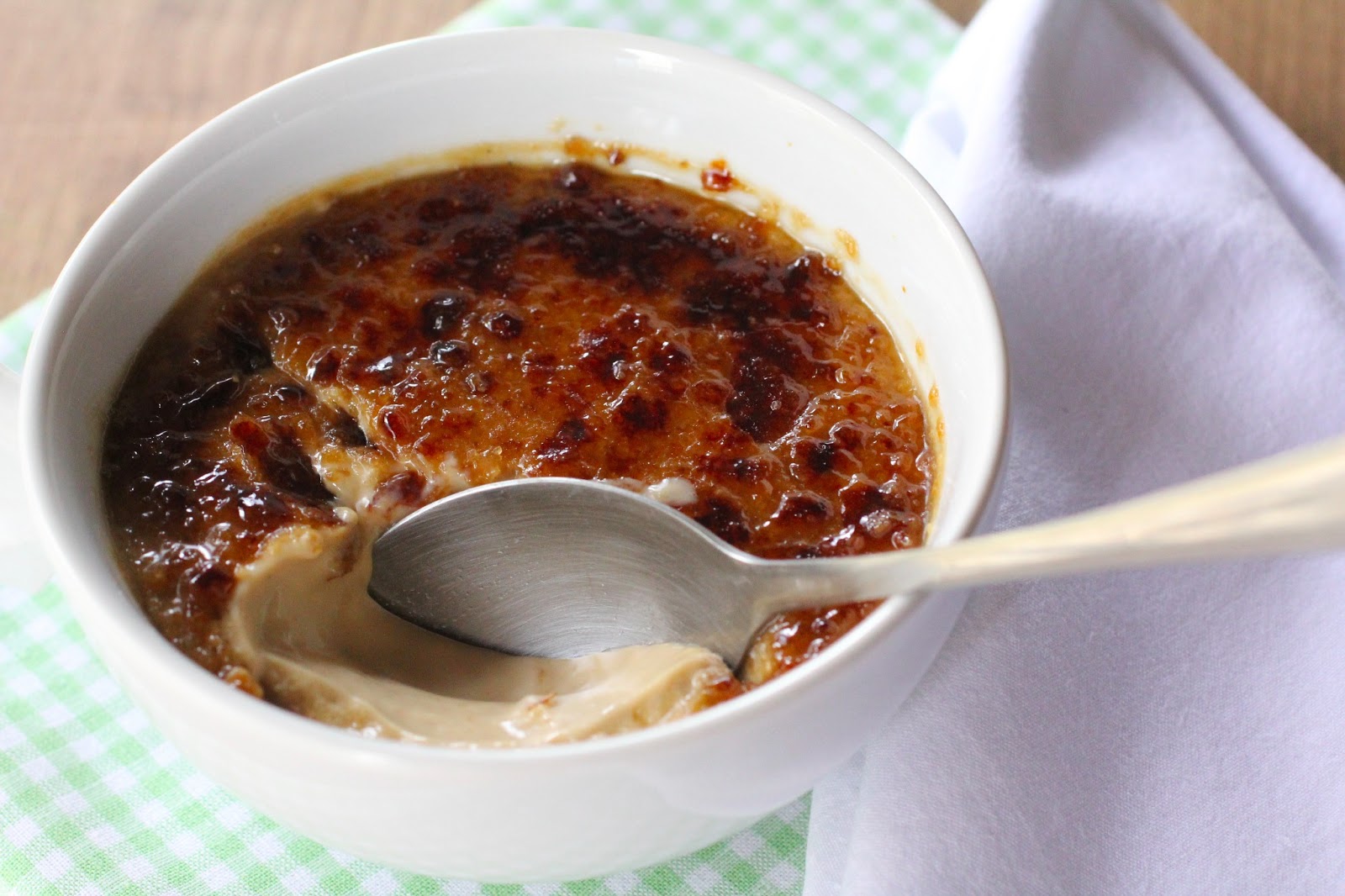 Com uma pitada de açúcar... Crème Brûlée de Café e Cognac