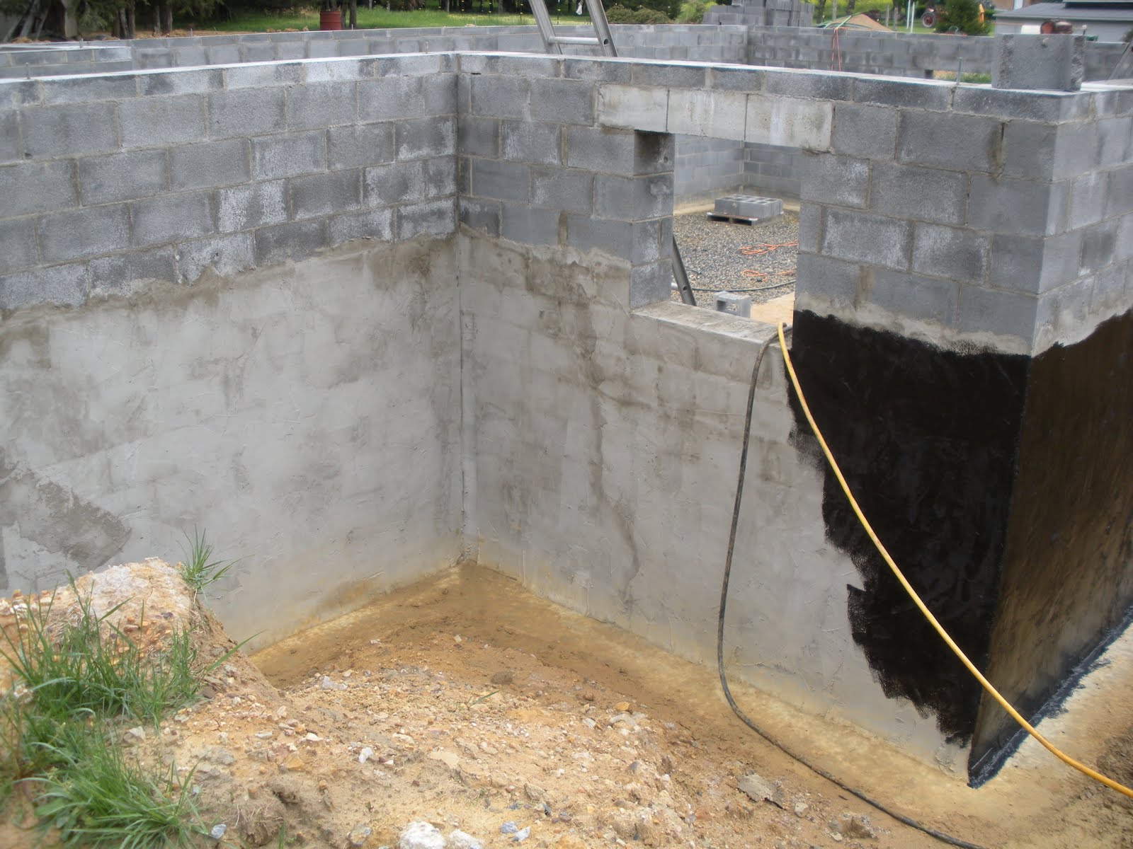 Construction May 2011 Parge and Tar