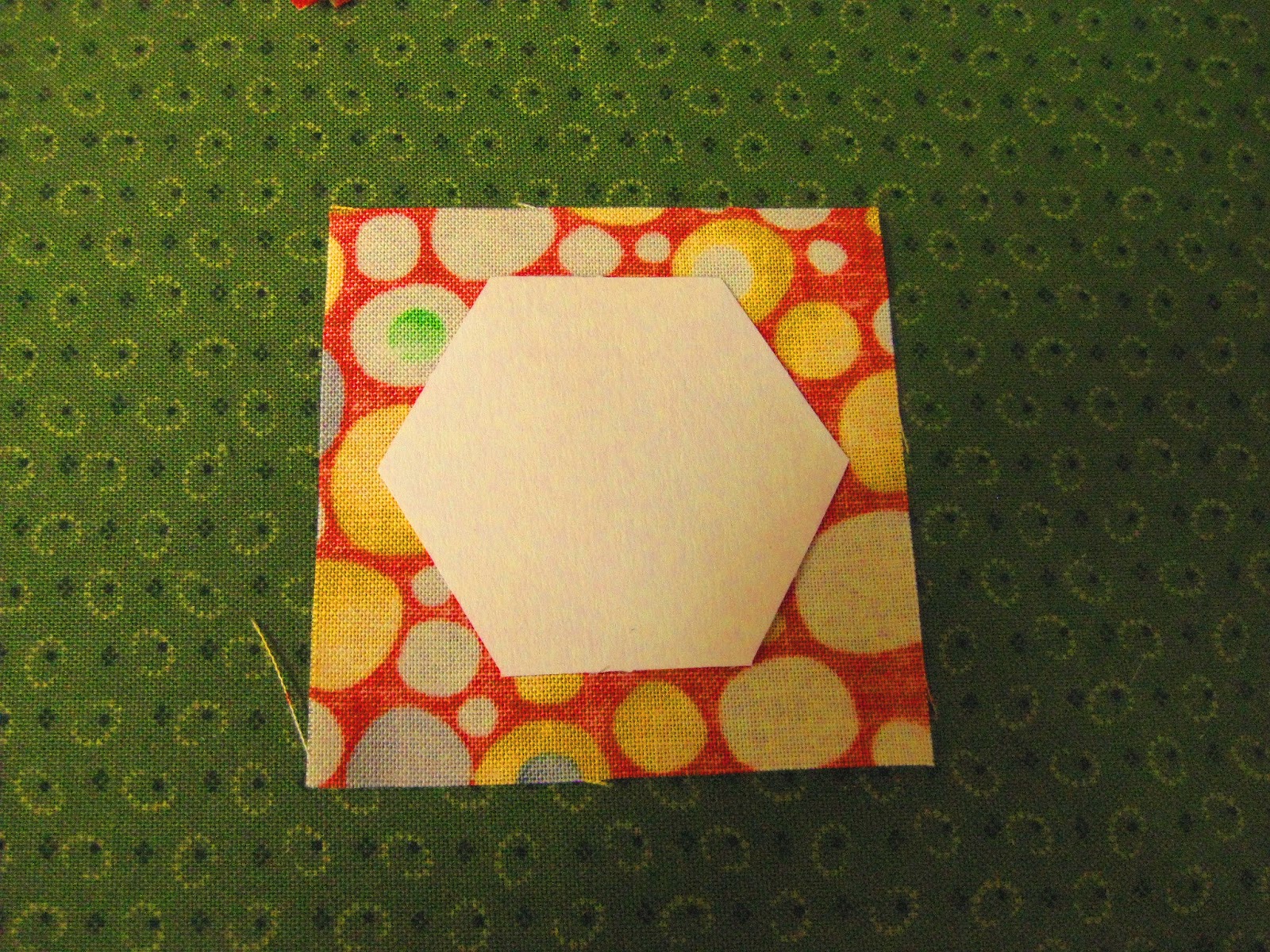 janae king designs Hexagon Quilt Block Tutorial