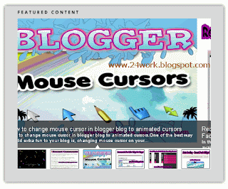 Awesome Automatic Content Slider for Blogger using jQuery