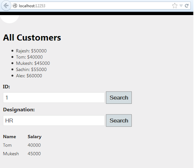 First ASP.Net Web API Project First ASP.Net Web API Project