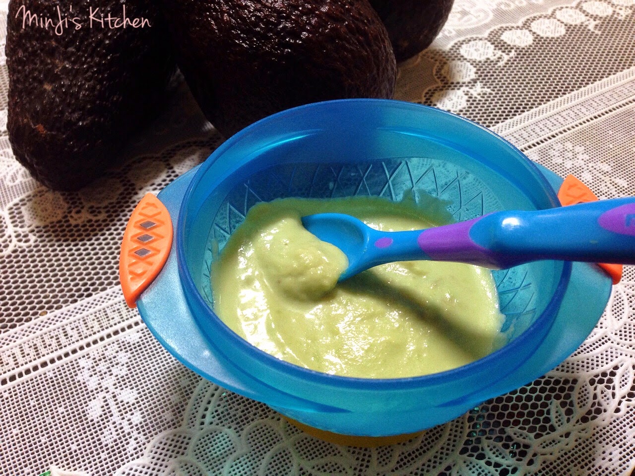 MinJi's Kitchen Mashed Avocado Baby Food