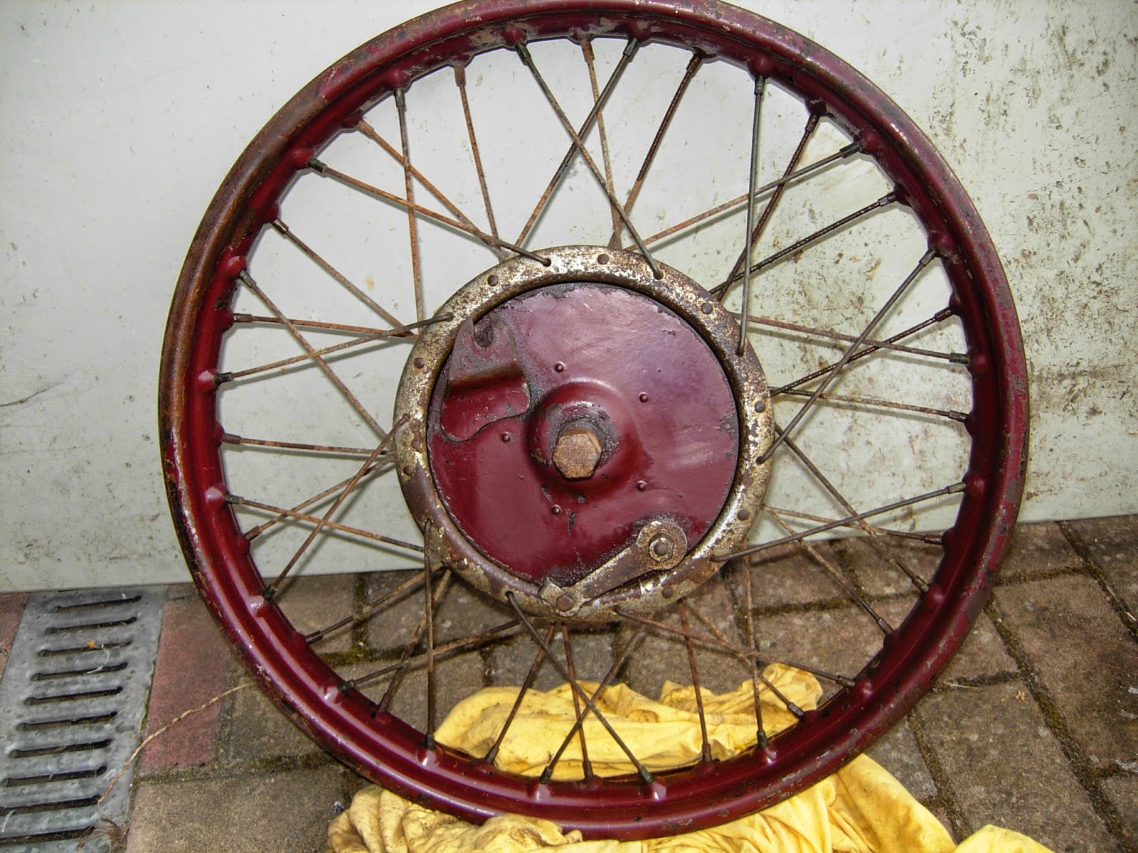 Vintage Norton Motorcycles c1929 Norton wheels SOLD