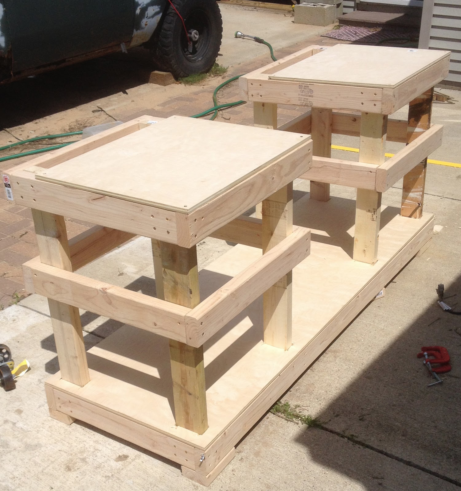 DIY Table Saw Stand on Casters The Wolven House Project