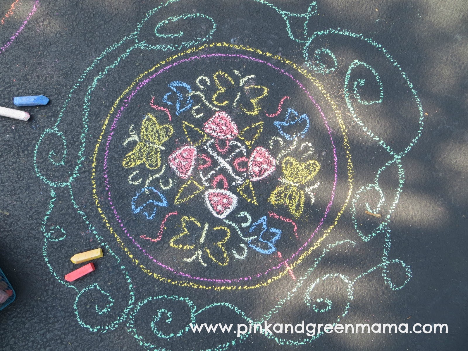 Pink and Green Mama Ravensburger Mandala Designer Kit Review and