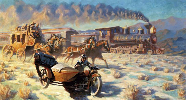 Racing Cafè: Motorcycle Art - David Uhl #2 suzuki 185 wiring diagram 