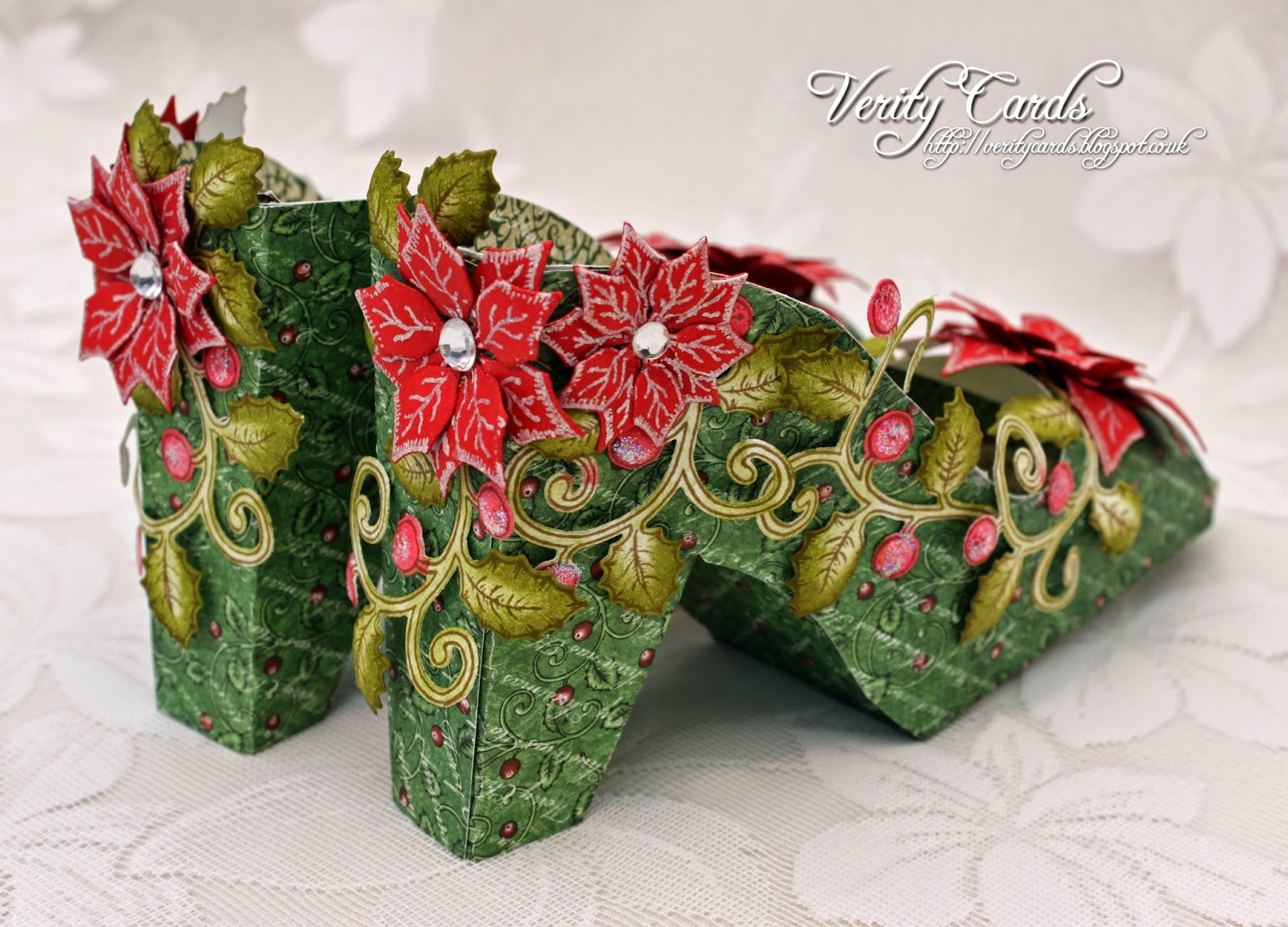 Verity Cards Christmas Shoes
