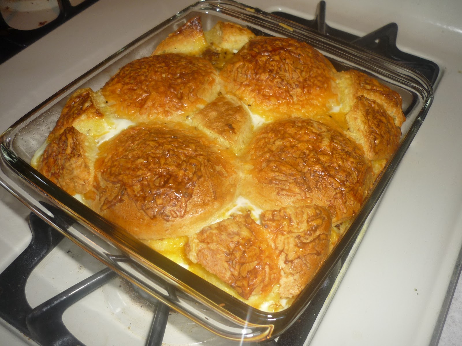 Twenty Froggies Bacon, Egg, & Cheese Biscuit Casserole