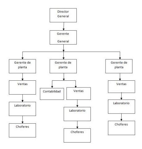 Preconcretos ACSA: 3.3 Estructura organizacional del área ... mrp diagrama 