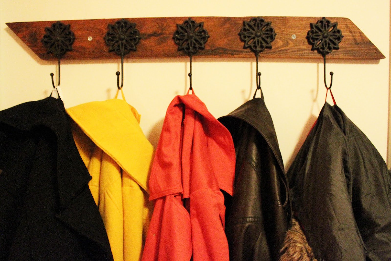 Rookie Crafter Coat Rack