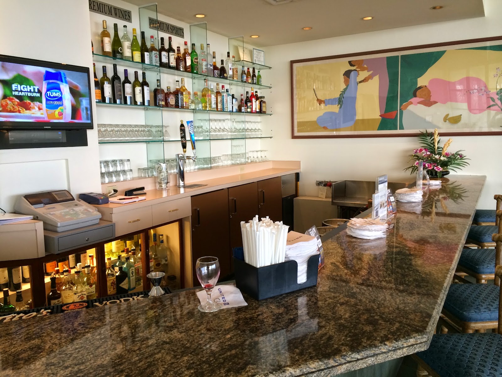 TASTE OF HAWAII UNITED CLUB HONOLULU INTERNATIONAL AIRPORT