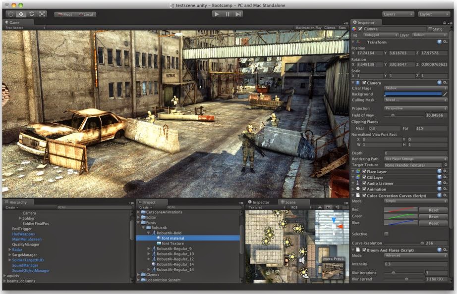 Создание радара в unity3d