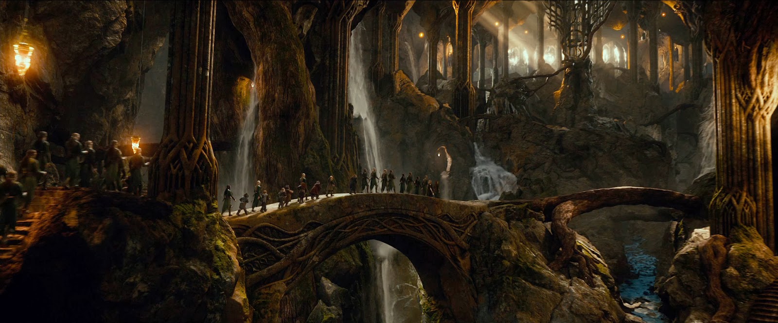 Scene iz omiljnih filmova i video igara  Hobbit+desolation+of+smaug+elves+dwarves