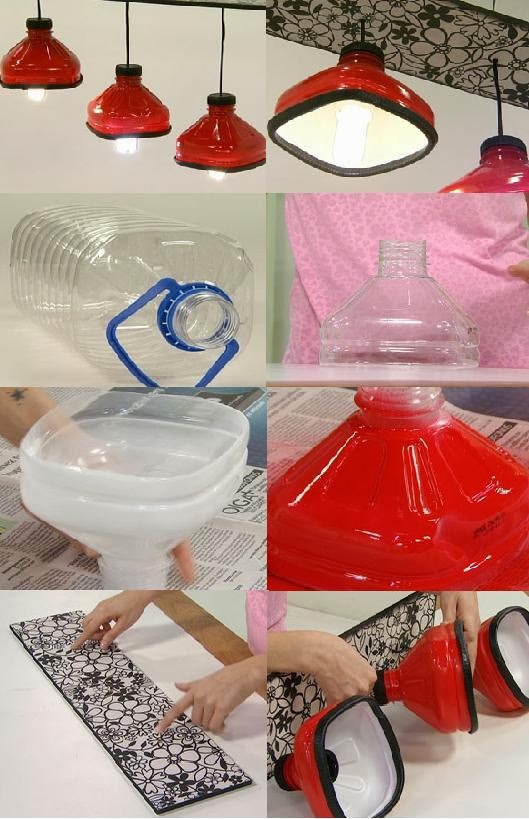 DECOCLAJE: IDEAS PARA LÁMPARAS CASERAS