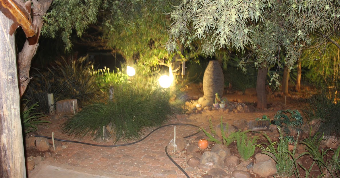 Gardening in Africa Gardening at night