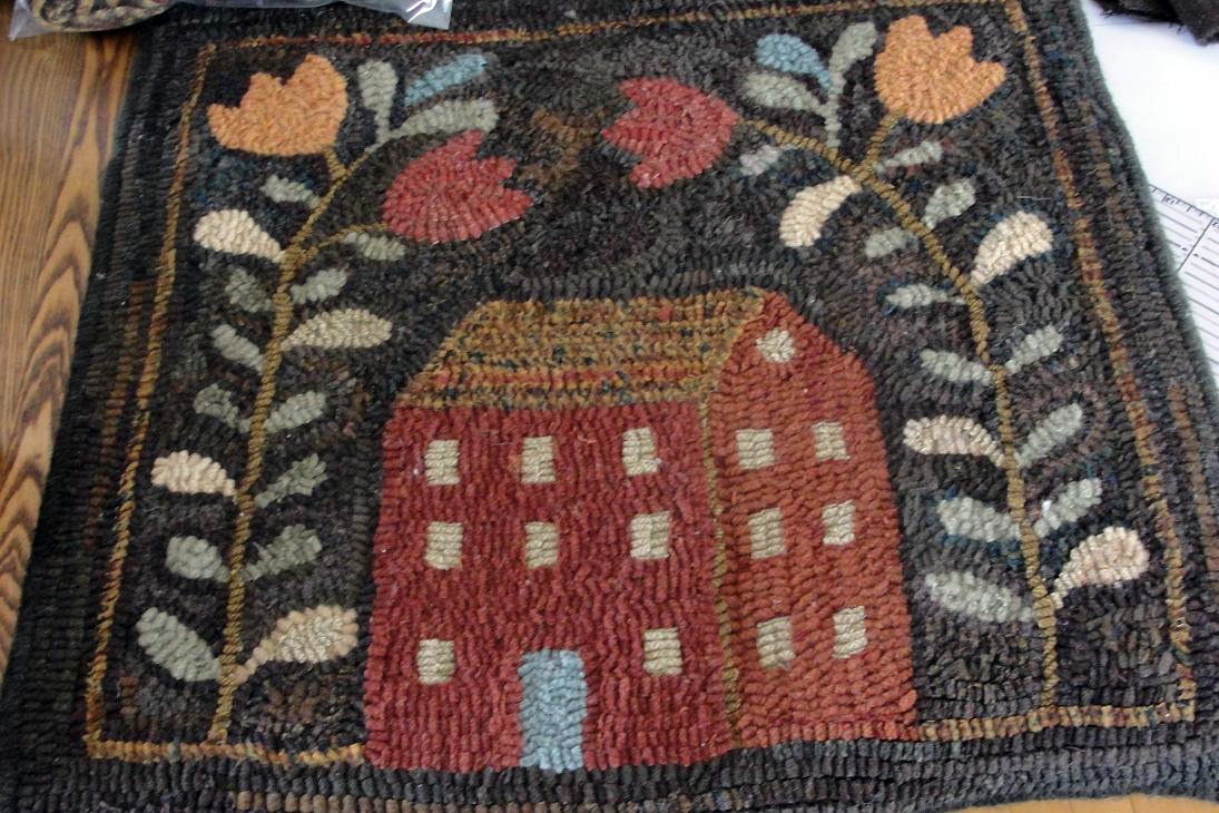 The Cranky Crow Red Barn Rug Run