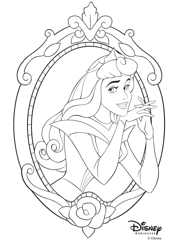 Disney Coloring Page Disney Princess Aurora Coloring Pages
