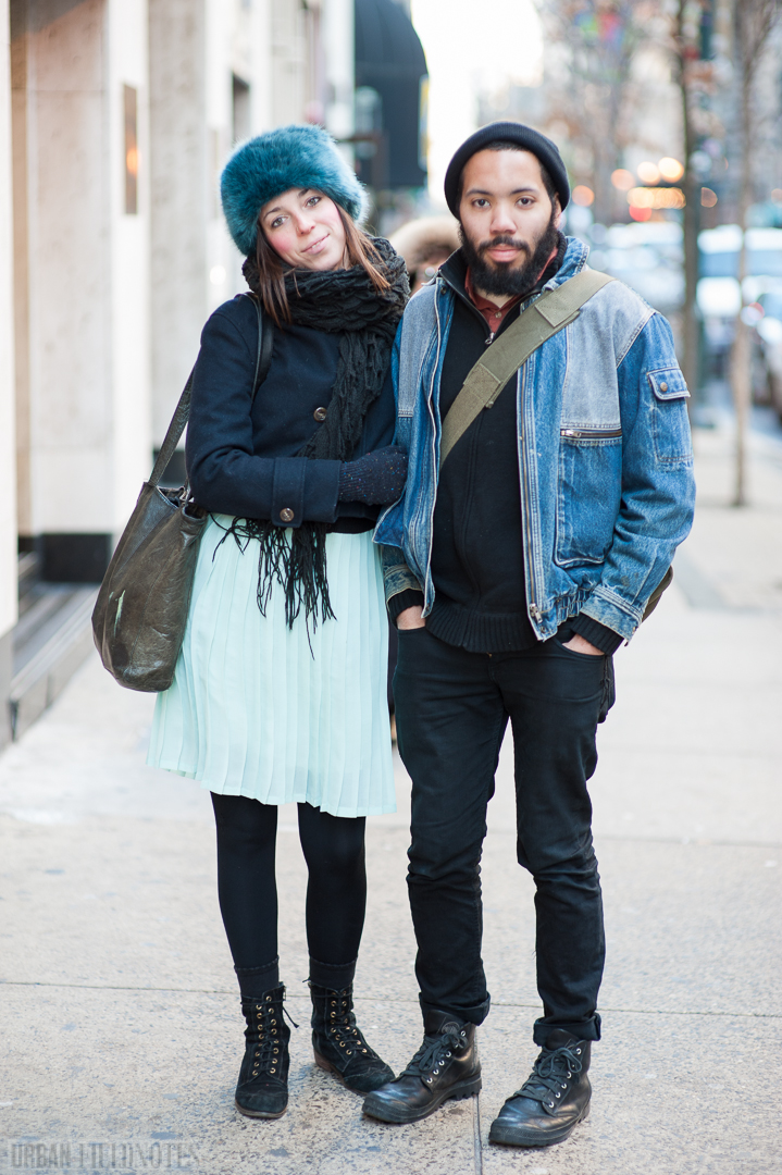 Urban Fieldnotes: Philadelphia Street Style: Kaleb and Adele