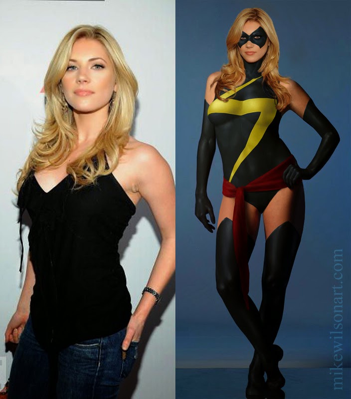 This is Katheryn Winnick as Ms Marvel. 