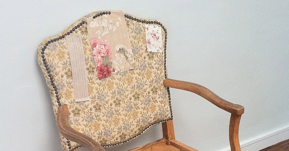 My Fifties Kitchen Redo HOW TO UPHOLSTER AN ANTIQUE CHAIR, STEP 1