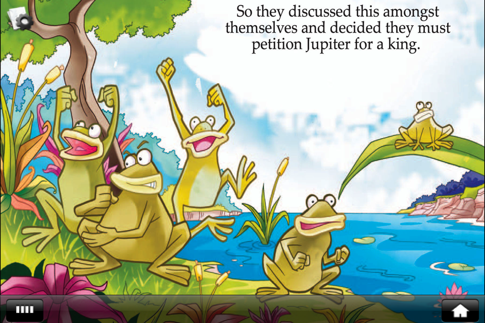 123 Stories The Frogs Desiring a King