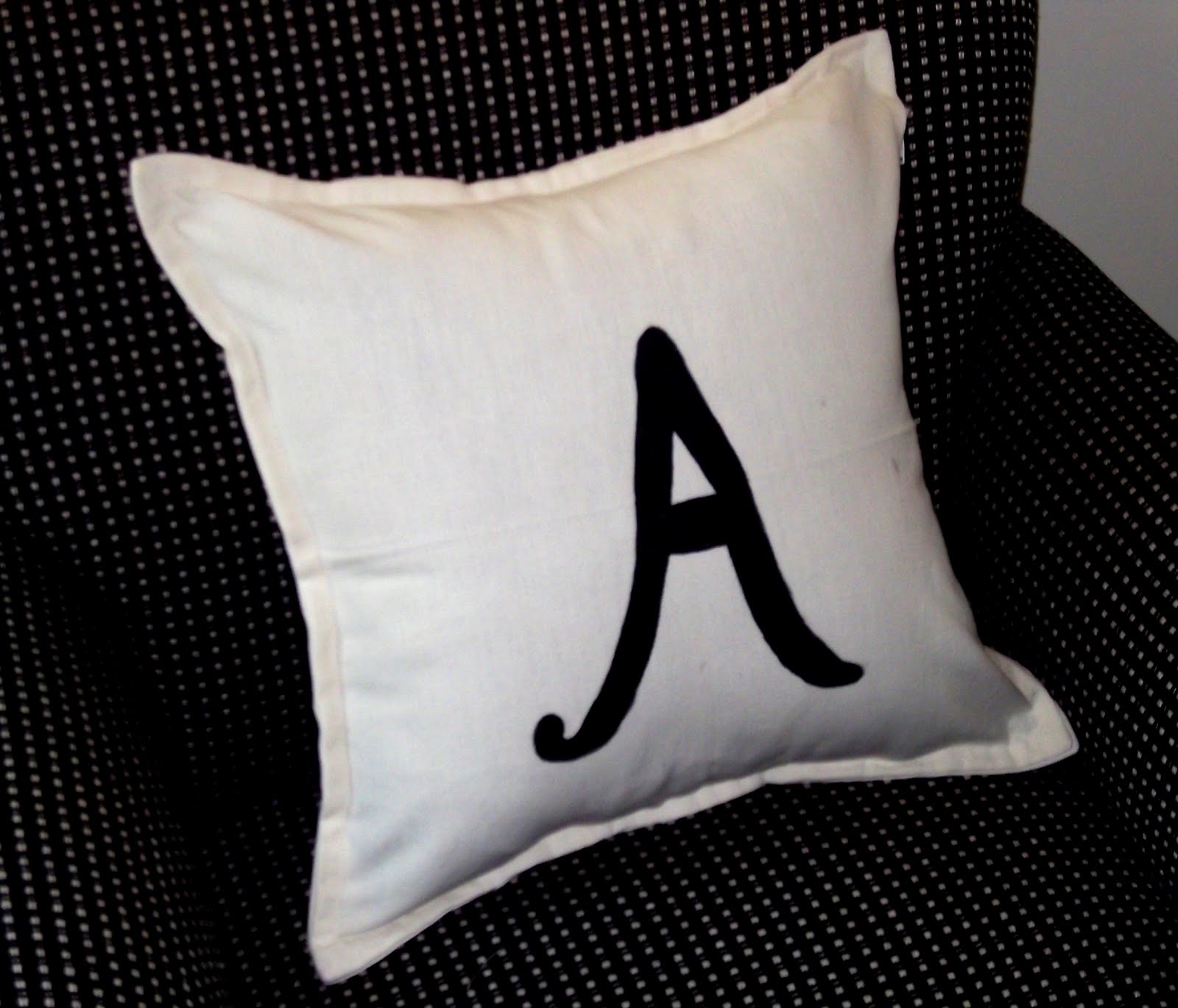 Loving Life Monogram Pillow Case