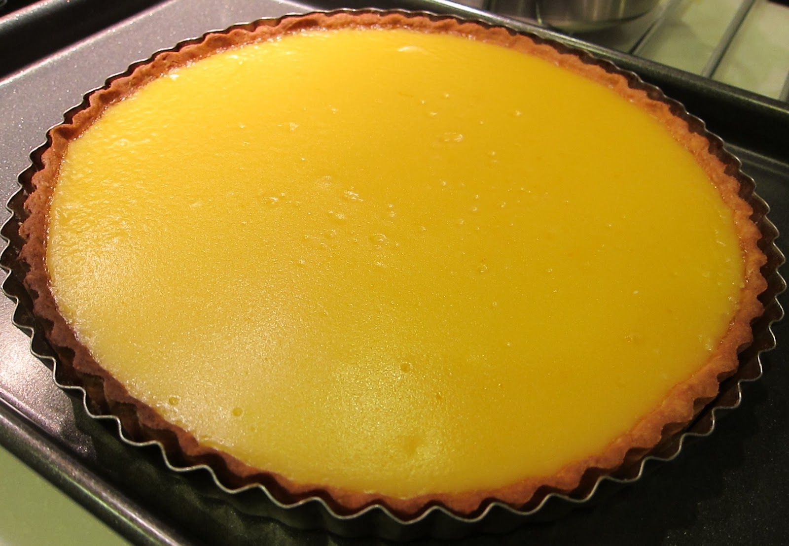 Saffron Strands Seville Orange Tart to celebrate the citrus