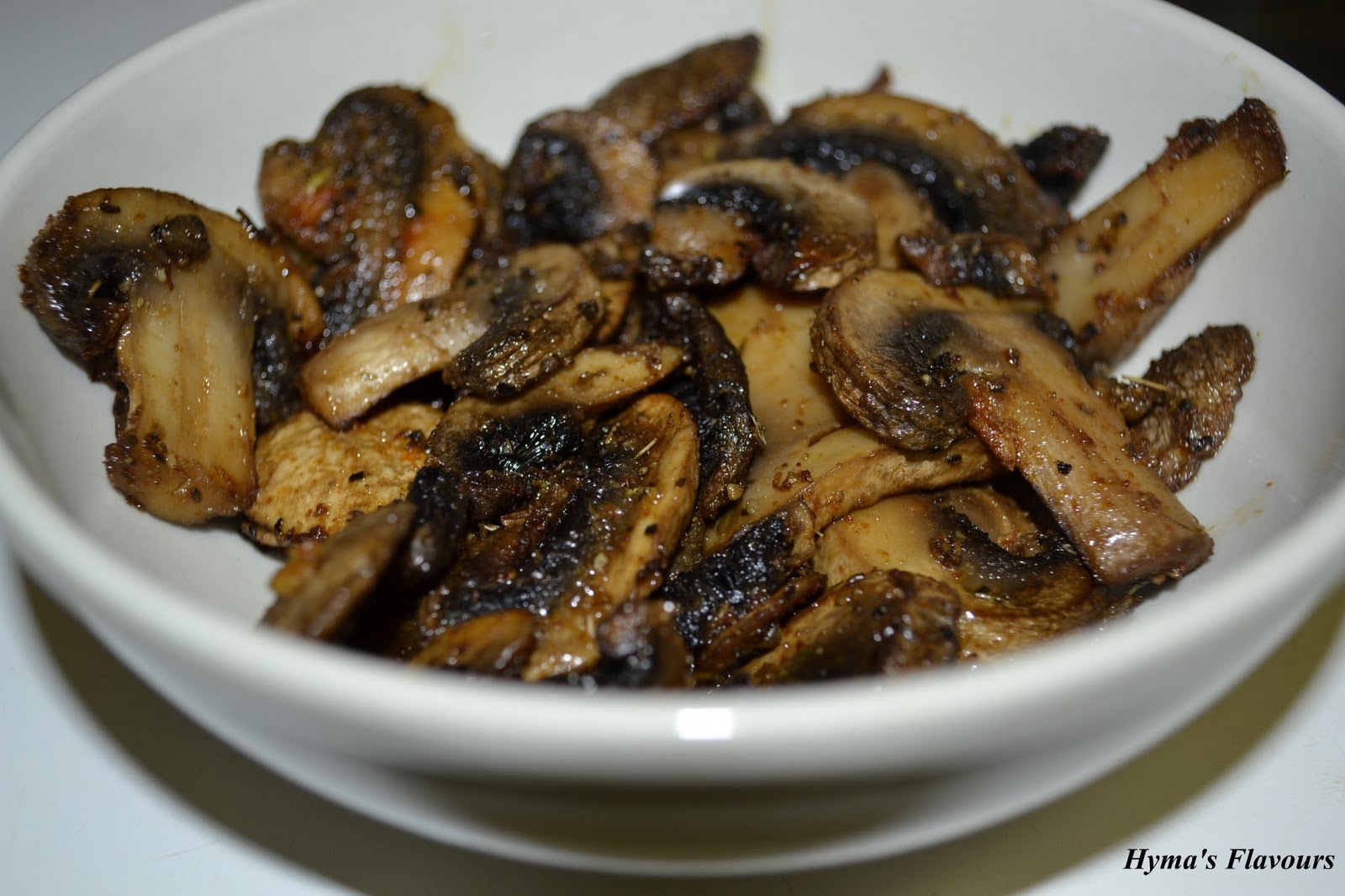 Hyma's Flavours Oven fried Mushrooms