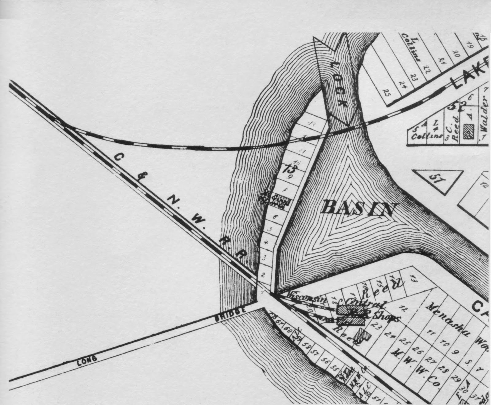MENASHA Early Map