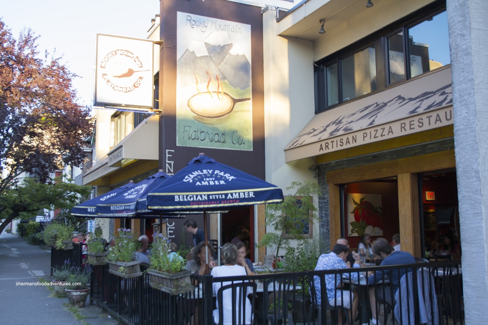 Sherman's Food Adventures Rocky Mountain Flatbread Co. (Kitsilano)