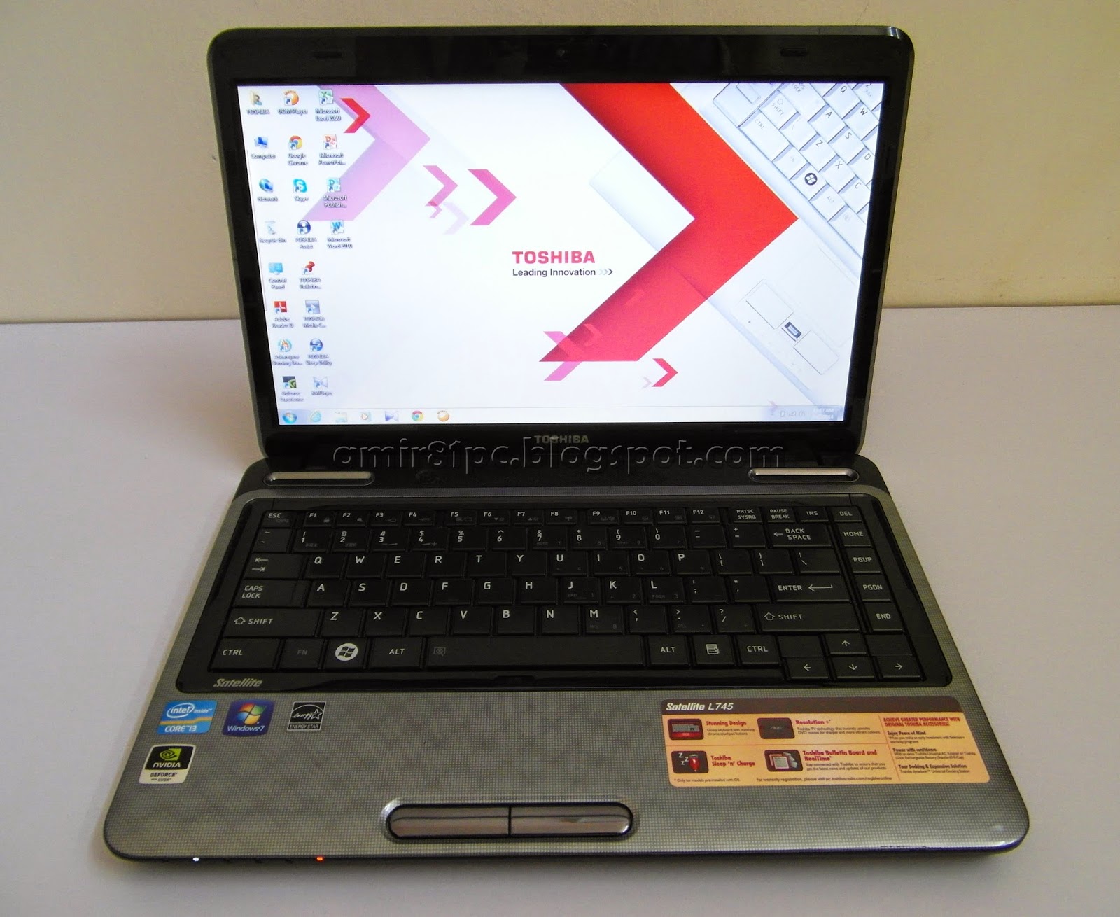 Three A Tech Computer Sales and Services Used Laptop Toshiba Satellite