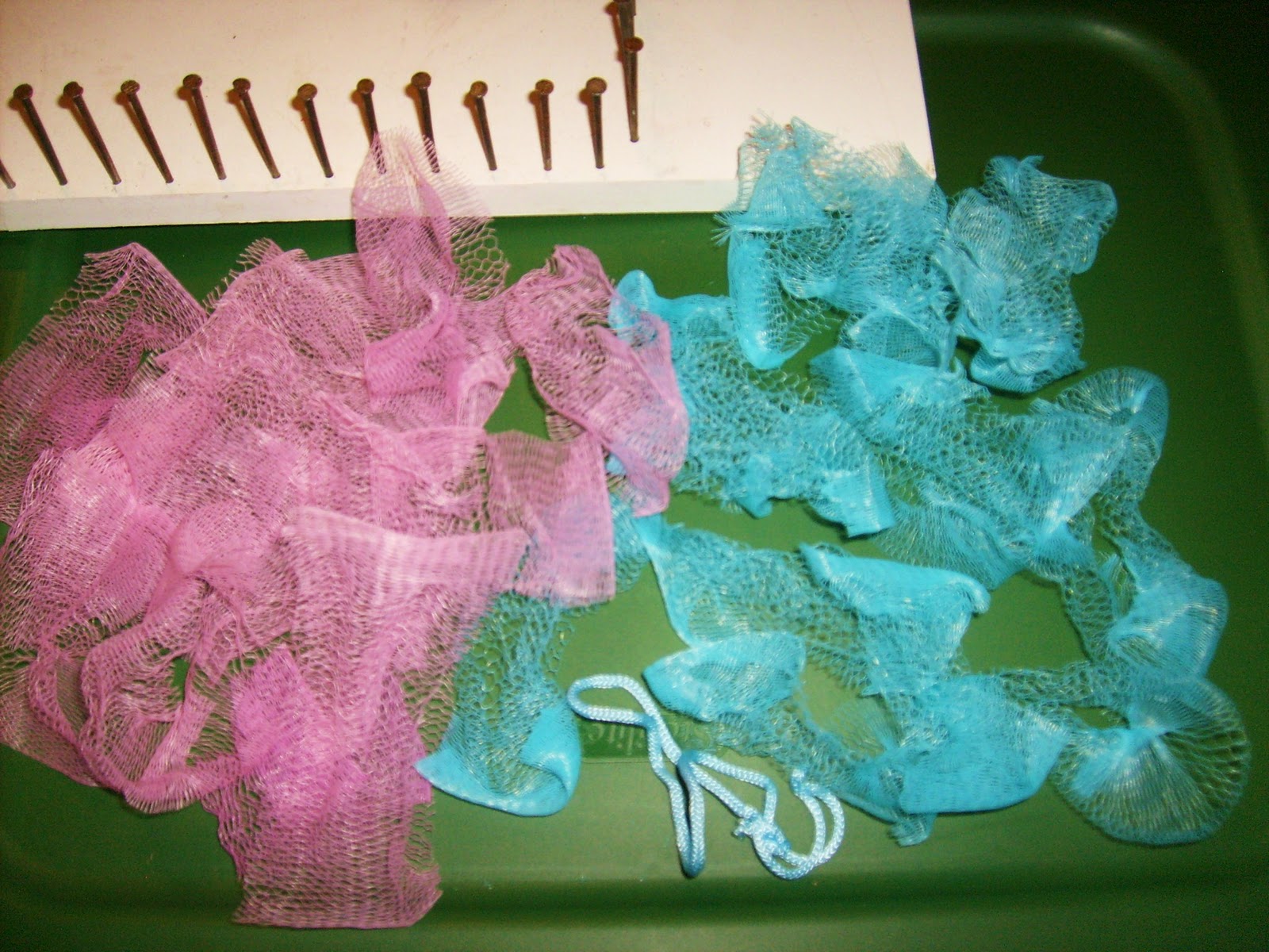 Kathryn's Krafts Loofah Washcloths an awesome way to wash!